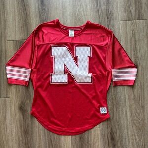 Nebraska women’s jersey style top